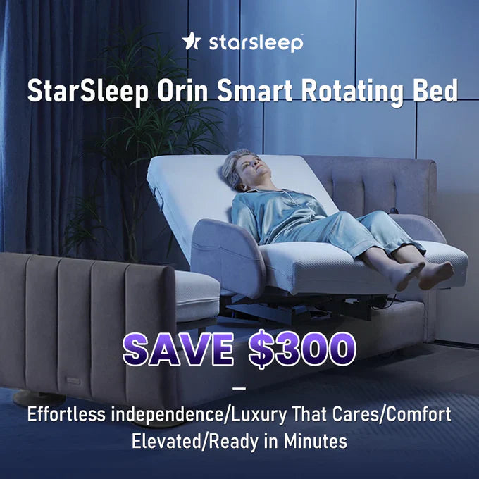 StarSleep Orin Bed – Smart Rotating Bed for Seniors | Comfort ...